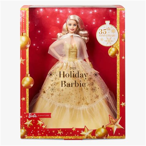 blonde holiday barbie|barbie holiday doll shoes.